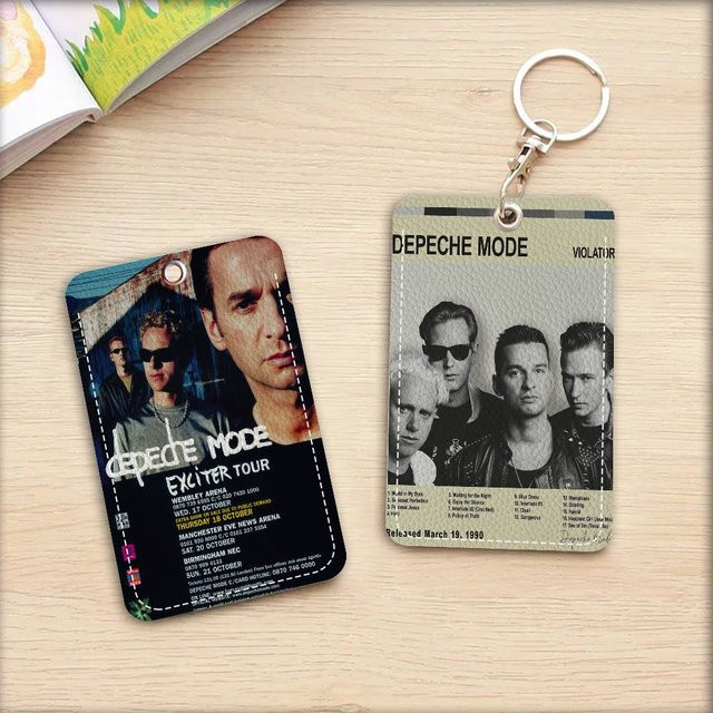 Depeche Mode Schlüsselanhänger, Leder - Bild 1