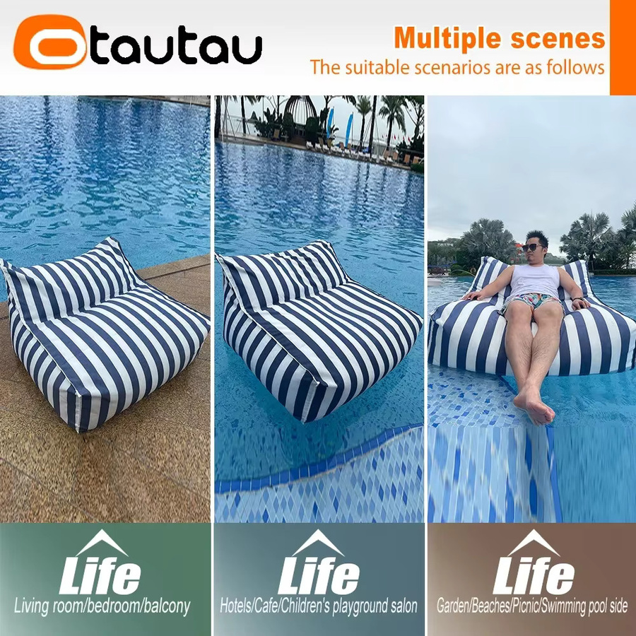 Otautau Sitzsack Abdeckung mit Innenfutter, wasserdicht, Farbe: Rot, Modell SF215 - Bild 5