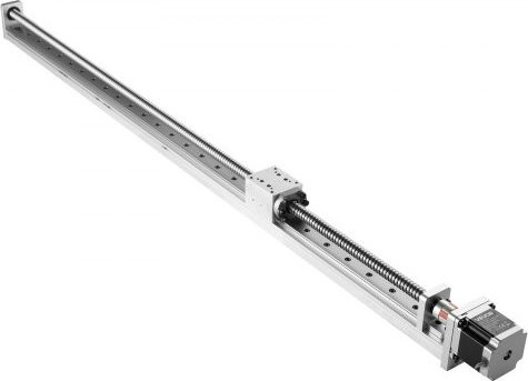 VEVOR Linearführung mit Kugelgewindetrieb und Nema 23 Schrittmotor, silber, Hub: 1000 mm, für CNC-Graviermaschinen, Fräsmaschinen und 3D-Drucker - Bild 1