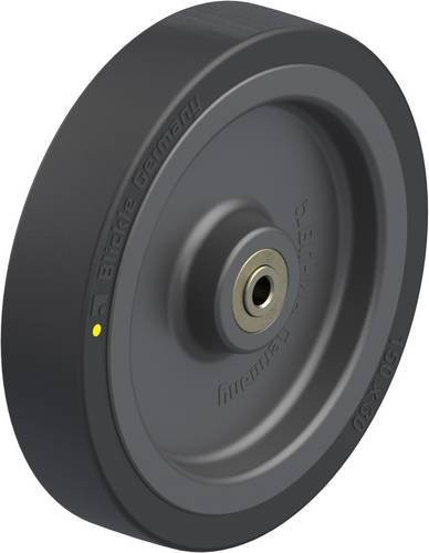 Blickle Kunststoff-Rad VPA 150/8K-EL in Schwarz mit 150 mm Durchmesser und 100 kg Tragfähigkeit - Bild 1