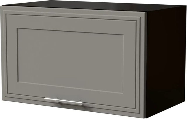 Feldmann-Wohnen Klapphängeschrank Salo W4B/60 in Schwarz und Dust Grey Matt mit Blum Aventos Klappenbeschlag, B/T/H: 60 x 32,5 x 36 cm - Bild 1