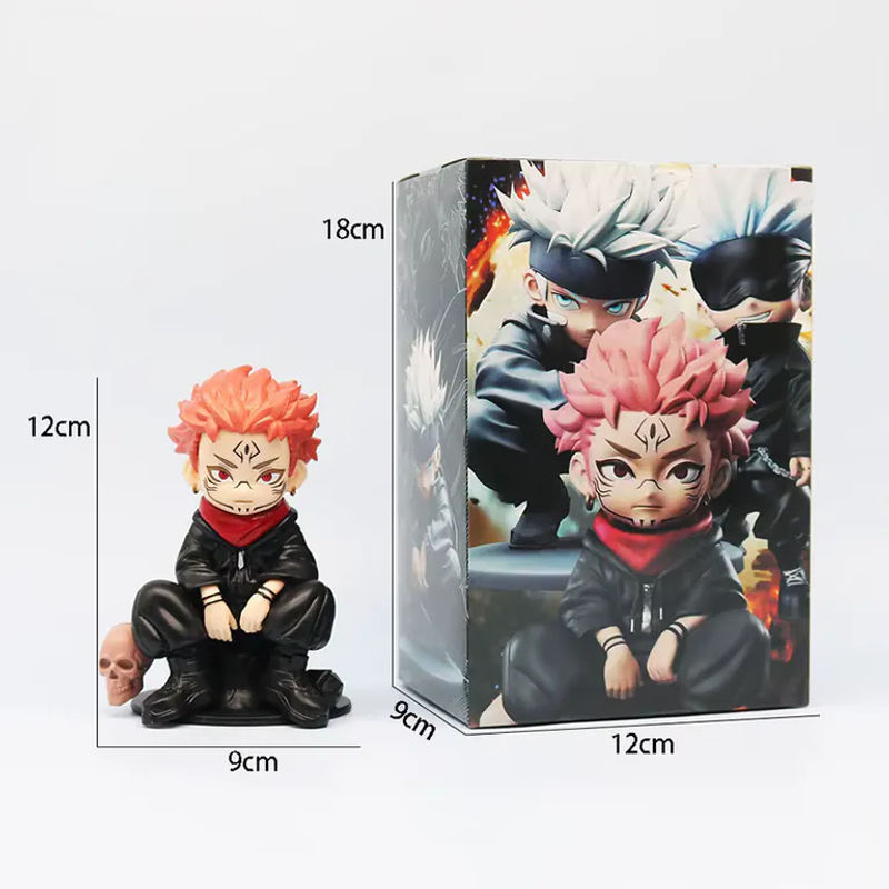 Bandai Jujutsu Kaisen Anime Figur Satoru Gojo Actionfigur aus Kunststoff in Schwarz - Bild 4