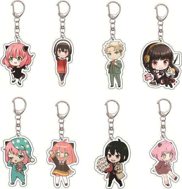 Bandai Schlüsselanhänger Anime Spy×Family, Unisex - Bild 1