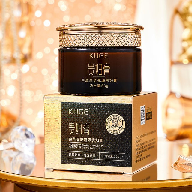 Kuge Cordyceps Lingzhi Lady Cream, Gesichtscreme für Damen - Bild 1