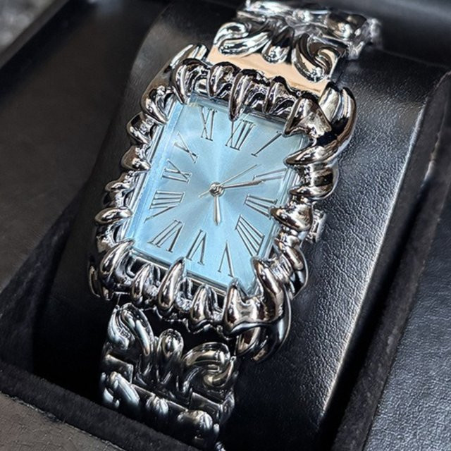 Alabaster Industries Armbanduhr Edelstahl, Quarz, Silber, Schwarz, Herren - Bild 1