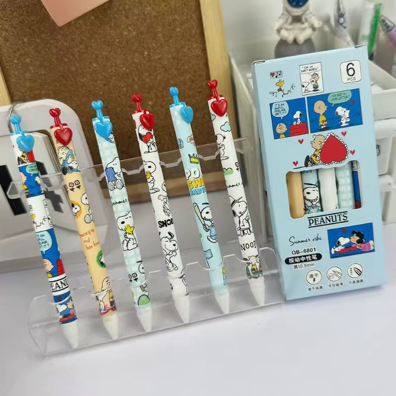 Bandai Snoopy Woodstock Charlie Brown Gelstift für Schüler in Multicolour - Bild 3