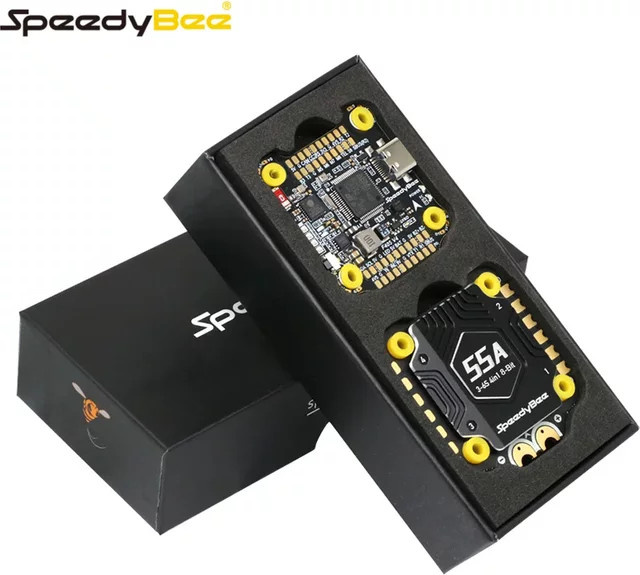 Speedybee F405 V4 Stack BLS 55A 4-in-1 ESC und FC mit Bluetooth, 30x30 mm, Schwarz - Bild 1