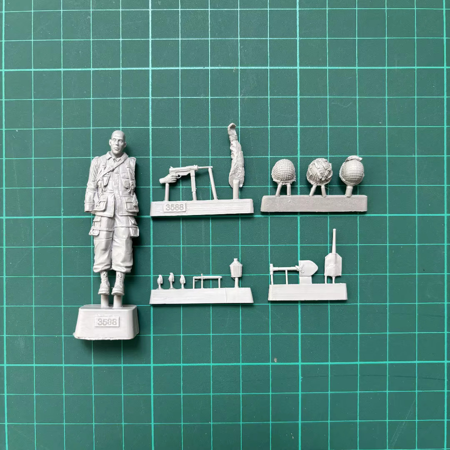 MEEKLION MODEL Fallschirmjäger der United States Army, Modellbausatz, 1:35, Harz - Bild 2