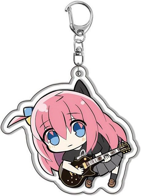 YIRAN Jewelry Schlüsselanhänger Acryl, Anime, 55mm, pink, Unisex - Bild 1