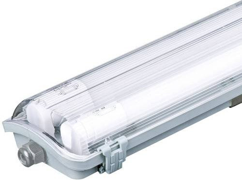 V-TAC LED-Feuchtraum-Wannenleuchte VT-12023 in Grau mit IP65 Schutzart für Außenbereich und Außenbeleuchtung - Bild 1