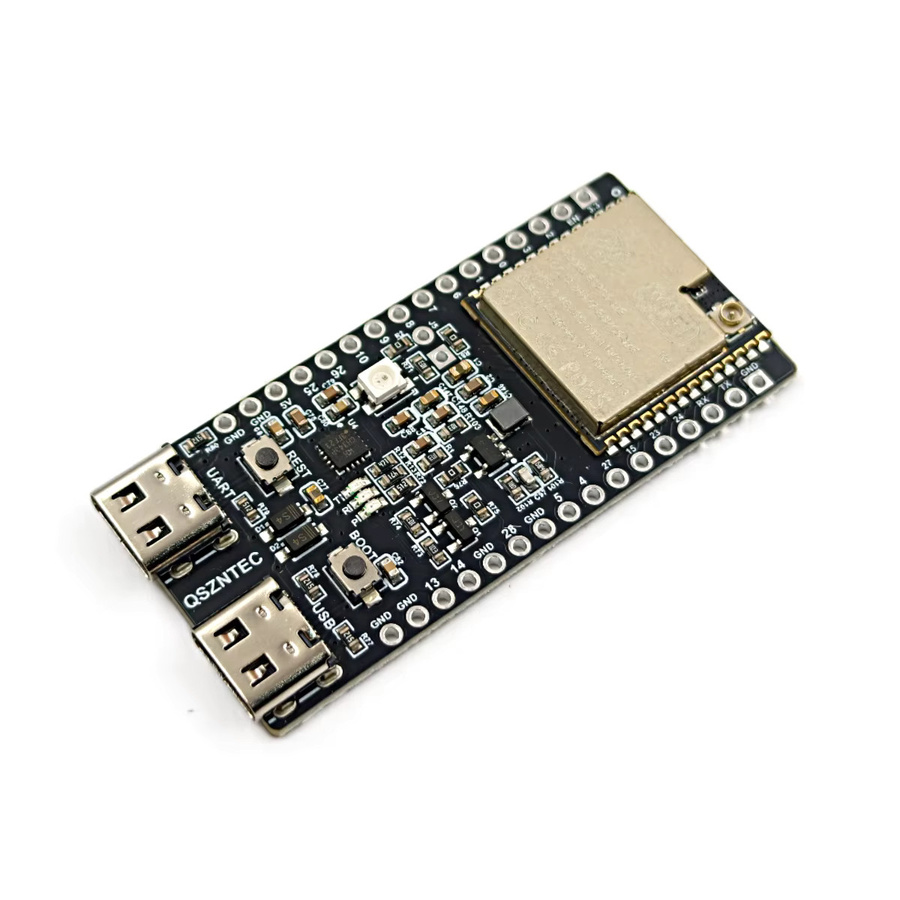 QSZNTEC ESP32-C5 ESPC5-32E-N4 Entwicklungsboard mit Dualband Wi-Fi 6 in Schwarz - Bild 2
