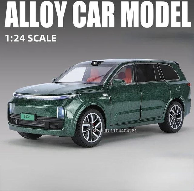 Linyi toy car Nio Es8 L9, Spielzeugauto Modell, 1:24, mit Licht und Sound, ab 14 Jahren - Bild 1