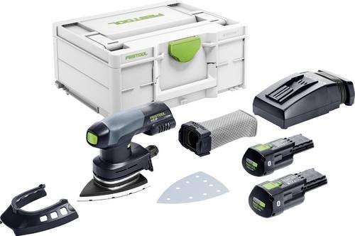 Festool Akku-Deltaschleifer DTSC 400 3,0 I-Plus in Grau mit 18V Akku und Ladegerät - Bild 1