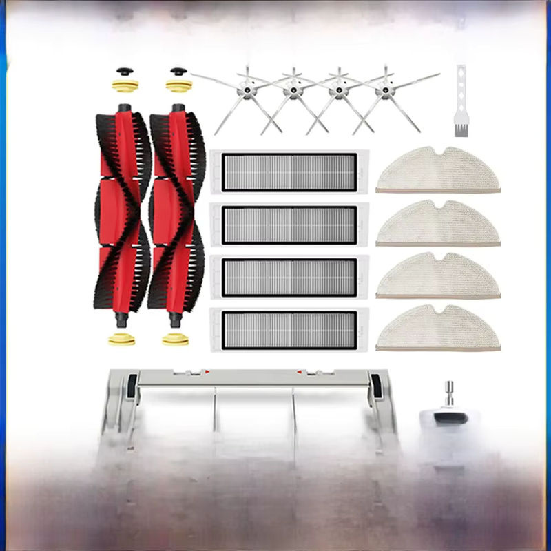 Roborock Ersatzteil-Set für S5 Max S6 S6 MaxV Staubsauger mit Walzenbürste HEPA-Filter und Mopptüchern in Multicolour - Bild 5