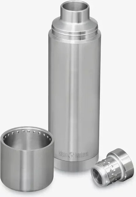 Isotherme Flasche Klean Kanteen TKPro in Grey und Silver - Bild 1