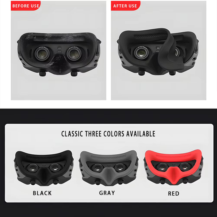 DJI Avata Goggles 2 Zubehör Set mit verstellbarem Kopfgurt, Batteriehalter, Yagi-Antenne und Silikon-Augenpolster in Multicolour - Bild 2