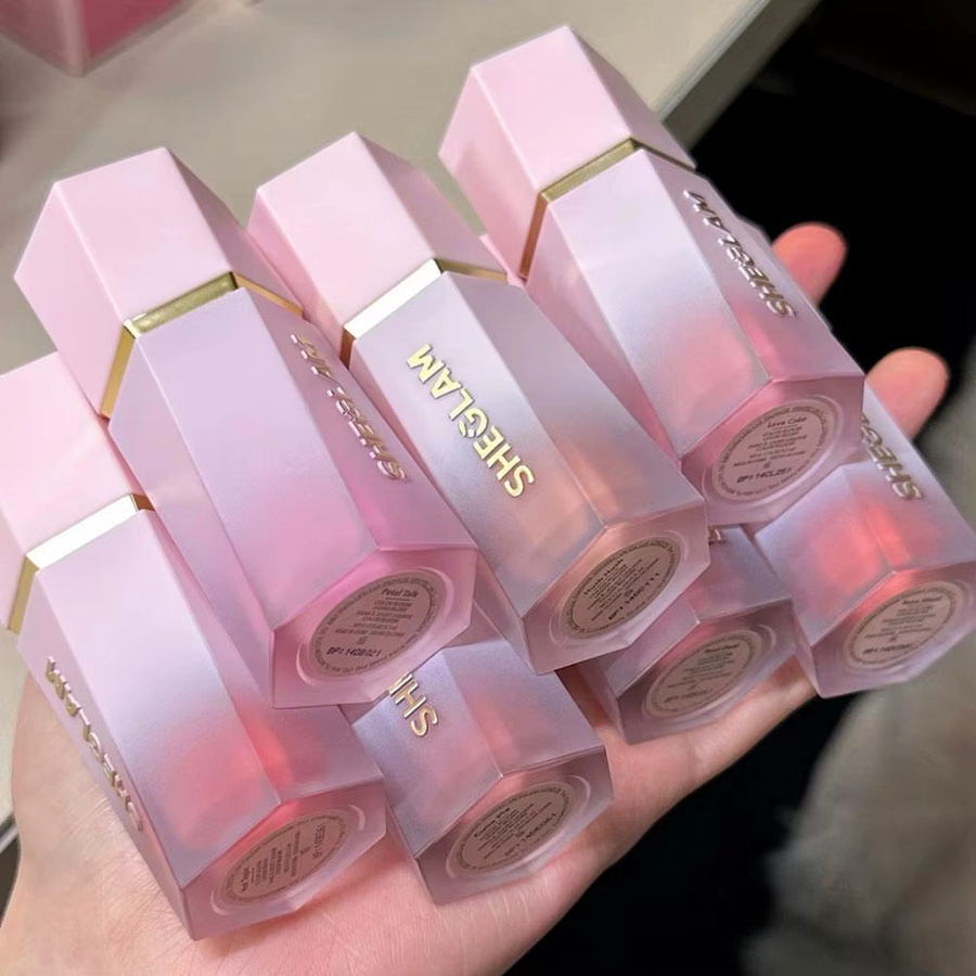 SHEGLAM Liquid Lip Tint Blush 2in1, Unisex - Bild 2