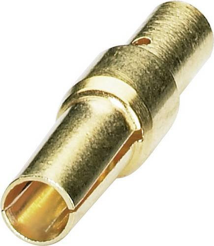 Phoenix Contact Crimpkontakte RC-5CS2000 gedreht, Farbe: Gold, 50 Stück - Bild 1