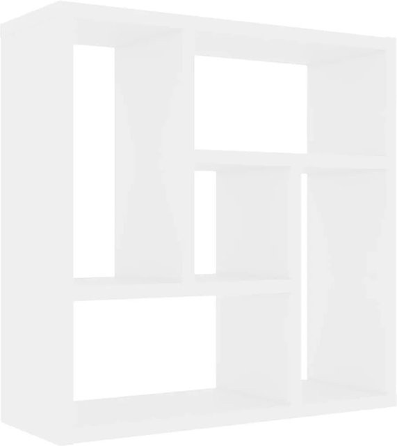 vidaXL Wandregal Weiß aus Holzwerkstoff B/H/T: 45,1 x 45,1 x 16,0 cm - Bild 1