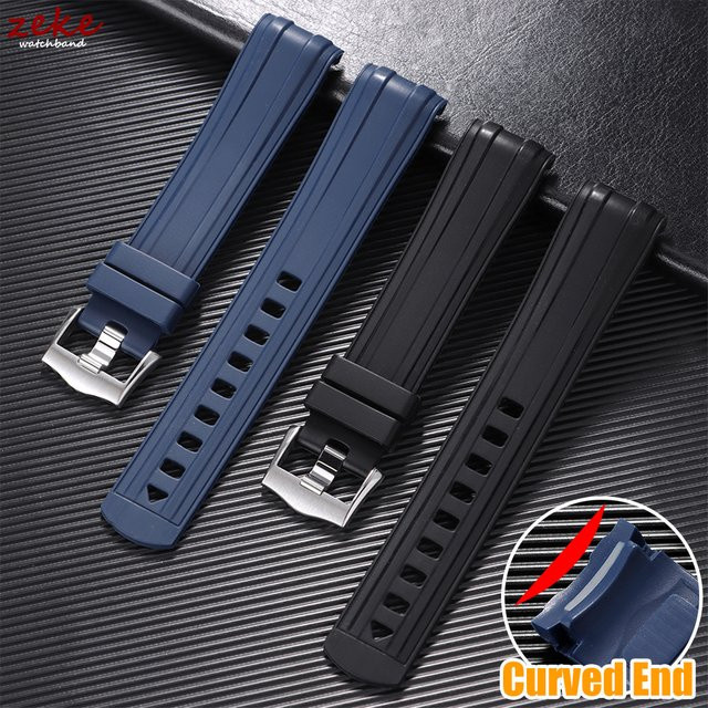 Crazyband Uhrenarmband Silikonkautschuk, 20 mm, Herren und Damen - Bild 1
