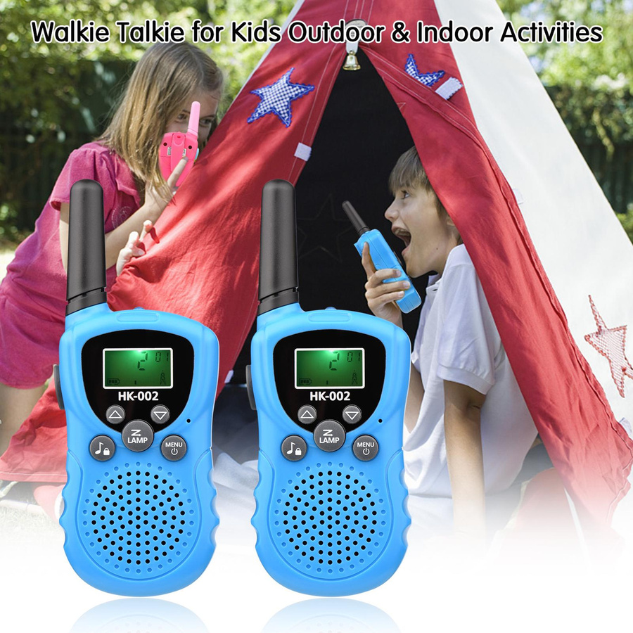 TOMTOP JMS Walkie Talkie tragbares 2-Wege-Radio Spielzeug mit LCD - Bild 3