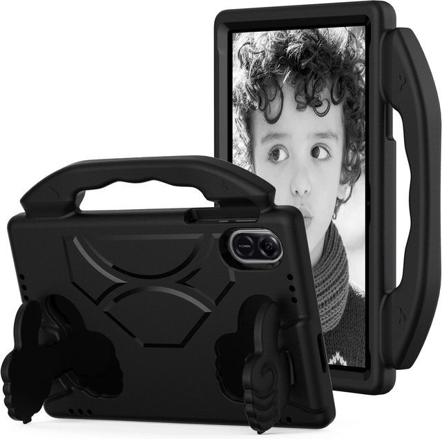 Stoßfeste Kinderhülle für Huawei Honor Pad X9 und Honor Pad X8 Pro mit EVA-Ständer in Schwarz - Bild 1