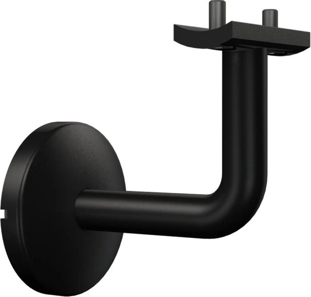 Kordo Wandhalterung für Handlauf Inga aus Aluminium in Schwarz Matt - Bild 1