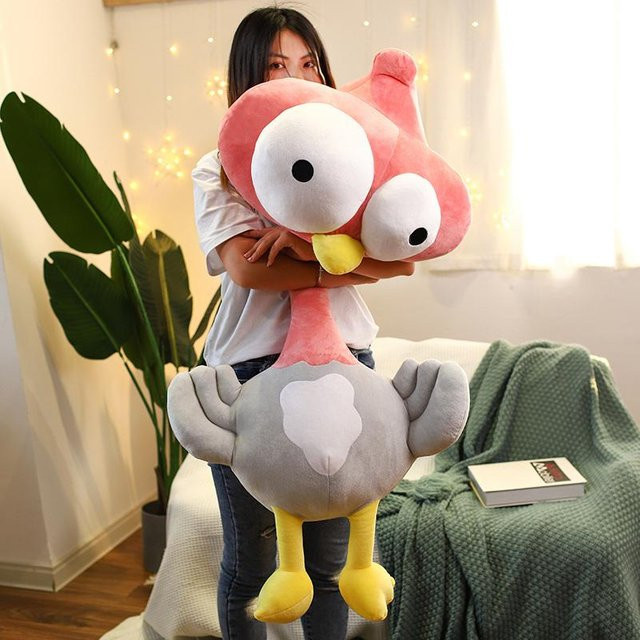 Kidsly Squishy Strauß Plüschtier, Stofftier, 70cm - Bild 1