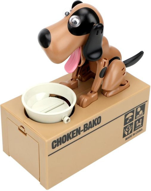 Automatisierte Geldspardose, Roboterhund, Kunststoff, Elektronisch - Bild 1