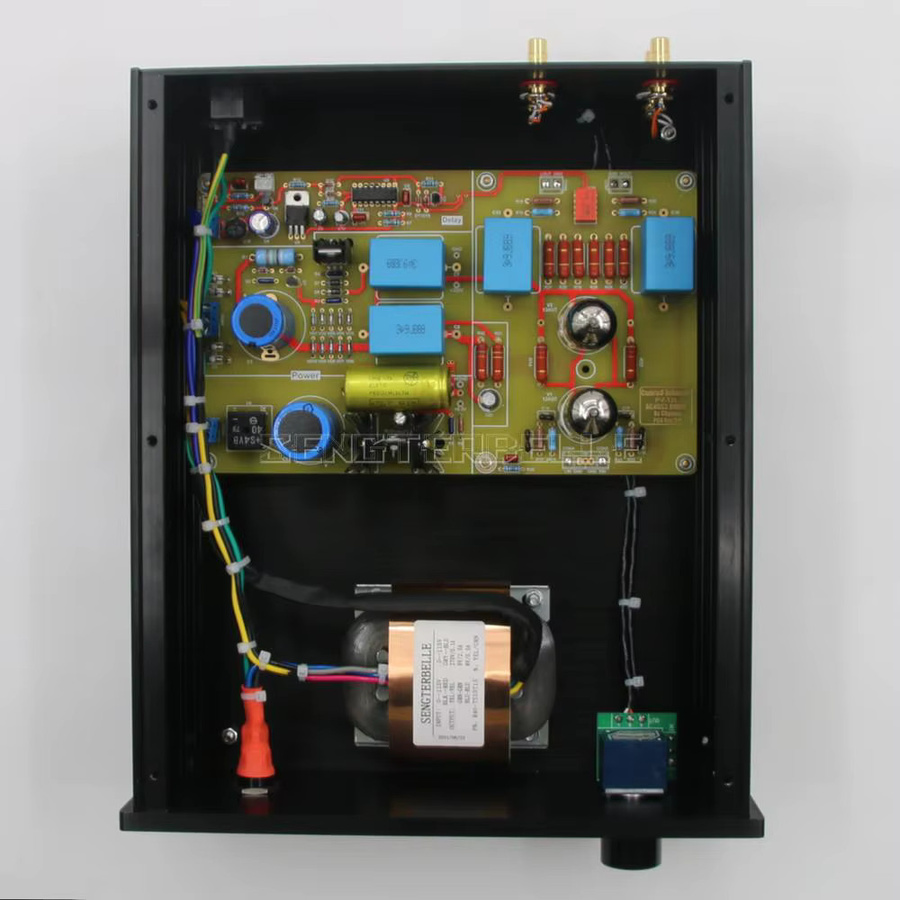 Conrad-Johnson PV12 HiFi Stereo Home Audio Vorverstärker mit ECC82/12AU7 Vakuumröhren in Schwarz - Bild 4