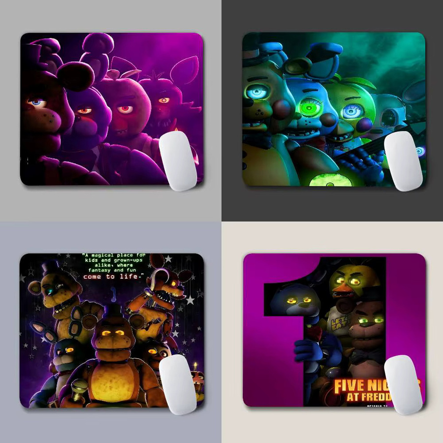 Fnaf Five Nights At Freddys Mauspad aus Naturkautschuk für deinen Computer-Schreibtisch - Bild 3
