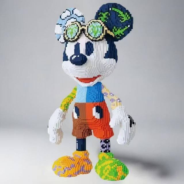 Disney Mickey Mouse Bausteine, Bunt / Mehrfarbig - Bild 1