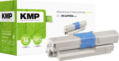 KMP Tonerpatrone Schwarz kompatibel mit OKI 44973536 für Laserdrucker mit einer Reichweite von 2200 Seiten - Bild 1
