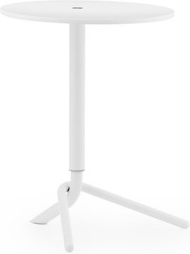 Normann Copenhagen Lift Beistelltisch in Weiß mit höhenverstellbarer Platte und skandinavischem Design - Bild 1