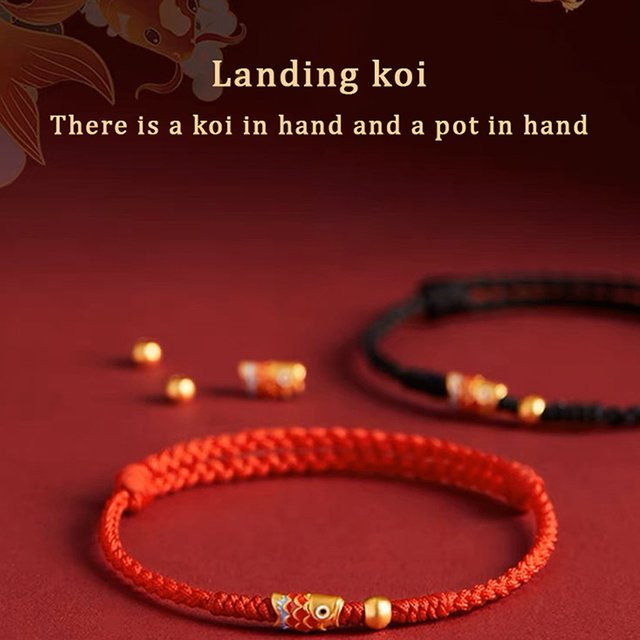Velishy Armband, handgeflochten, Koi-Fisch, Bunt, Damen - Bild 1