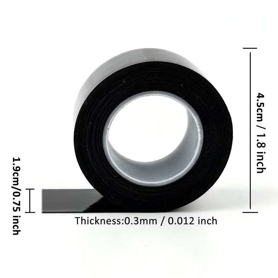 Flexibles Magnetband in Schwarz mit selbstklebender Rückseite für Fotos und Bastelprojekte, Breite: 1,9 cm, Länge: 30 m - Bild 2