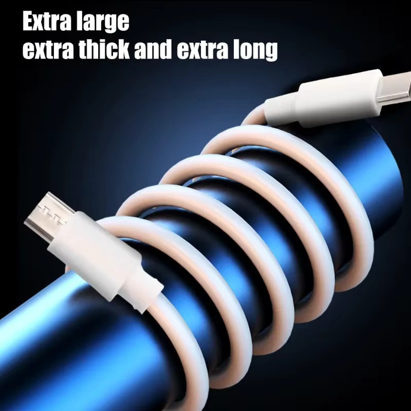 NNBILI Typ-C auf Micro-USB Kabel in Weiß für schnelles Laden und Datenübertragung mit 5A - Bild 3