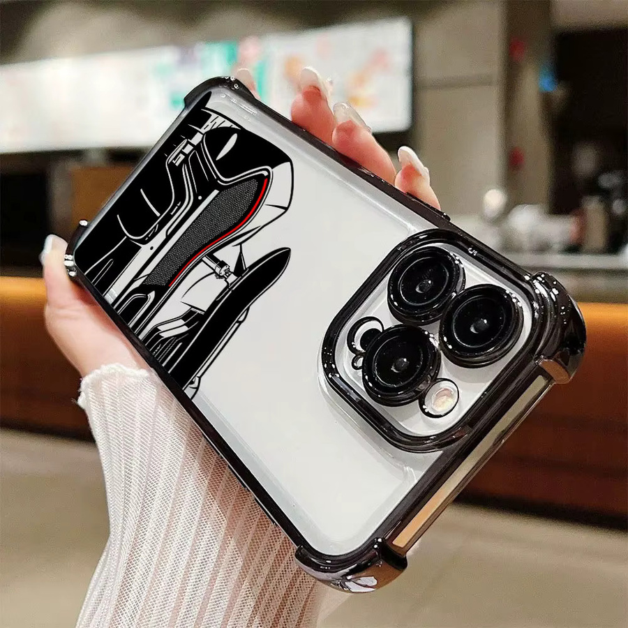 Stoßfeste Sportwagen Handyhülle für Xiaomi 15T 14T 13 Pro 15 F8 Ultra Poco X7 F7 Pro 5G X6 F5 M7 in weichem Design - Bild 2
