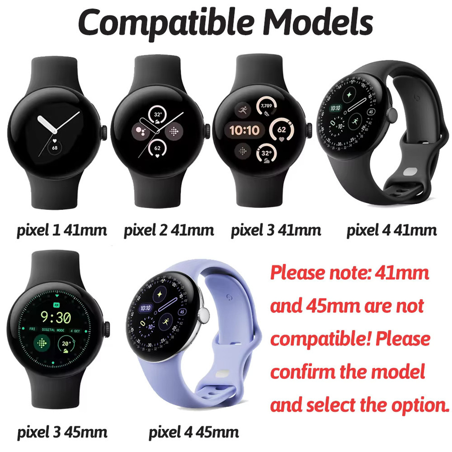 Smartwatch-Armband Silikon, Schwarz, Unisex - Bild 2