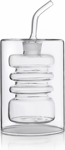 Ölflasche Ringe von Ichendorf Milano in Transparent, Höhe: 13,0 cm - Bild 1