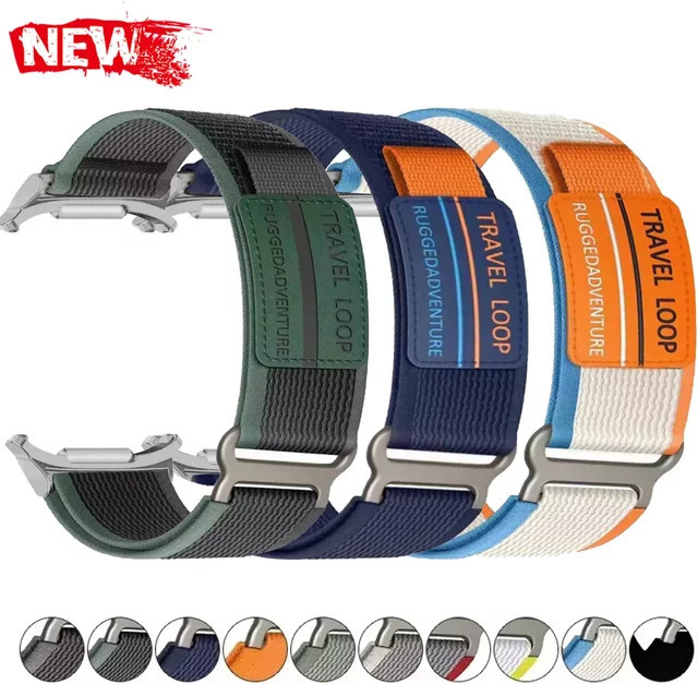 OAKCHARM Uhrenarmband Nylon, Samsung Galaxy Watch 7 Ultra 47mm, Herren - Bild 1