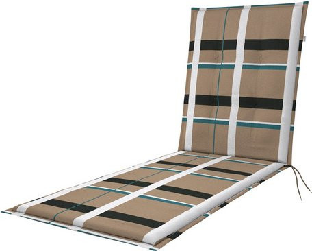 DOPPLER Liegenauflage Living aus Baumwolle in Braun, L x B x H: 195 x 60 x 6 cm - Bild 1