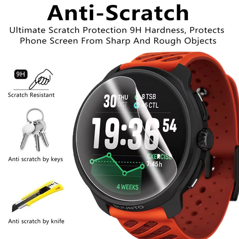 Suunto Screen Protector Hydrogel Film, transparent, Suunto Race 2 - Bild 2