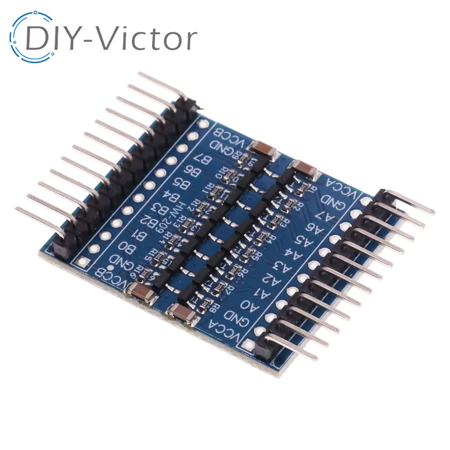 Bidirektionales Logic Level Converter Modul für IIC I2C in 2/4/8 Kanälen, Blau, passend für Arduino und Raspberry Pi - Bild 2