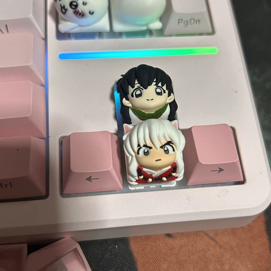 Ajazz Inuyasha Higurashi Kagome Harz Tastenkappen für mechanische Tastaturen, Single Esc Ersatz, Multicolour, OEM R4 - Bild 4