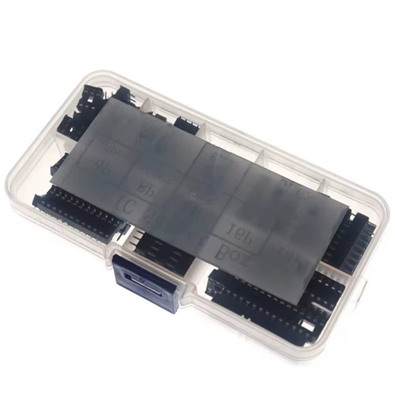 66-teiliges DIP IC Sockel Adapter Set in Schwarz mit Box für 6 bis 28 Pin Solder Typ - Bild 2