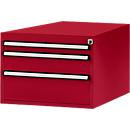 Manuflex Schubladen-Unterbauten für Werkbank Profi, Farbe: rubinrot, Tiefe: 70 cm - Bild 2