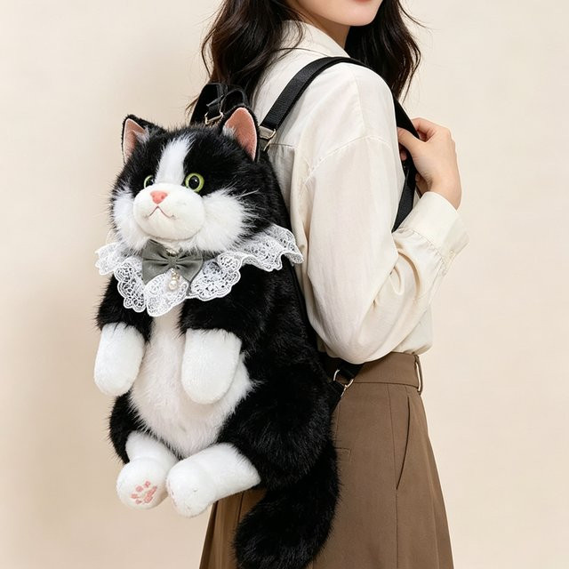 myco Simulierter Kätzchen-Puppenrucksack, Rucksack-Spielzeug - Bild 1