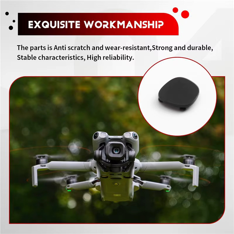 DJI Mini 5 Pro Ersatz Radabdeckung Set links und rechts in Schwarz - Bild 3