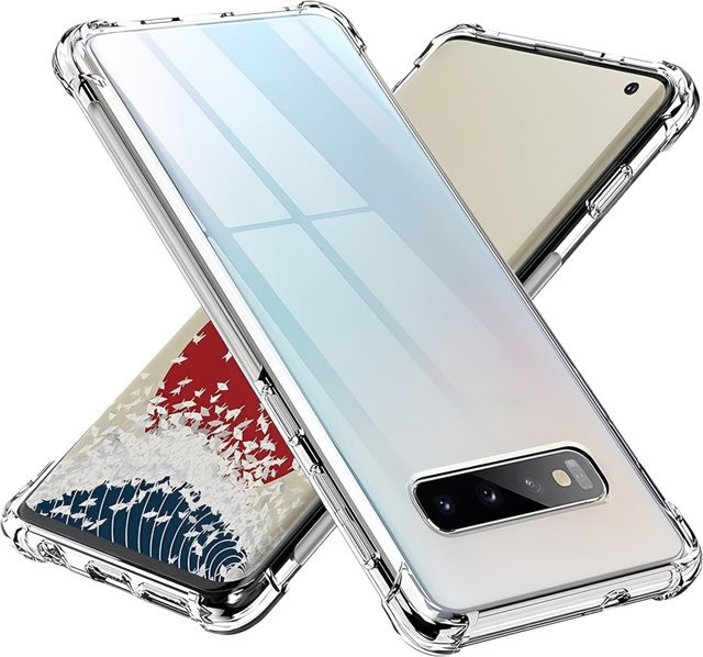 Transparente TPU-Schutzhülle für Samsung Galaxy S10 Plus und Galaxy S10E in Klar - Bild 1